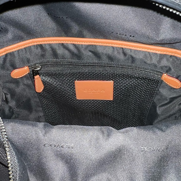 BLACK COACH LEATHER BACKPACK!
